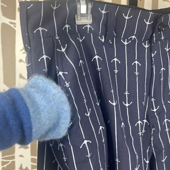 TRUNKS Men’s Multi-Functional Short in Navy Anchor Print sz 34 - Picture 5 of 6